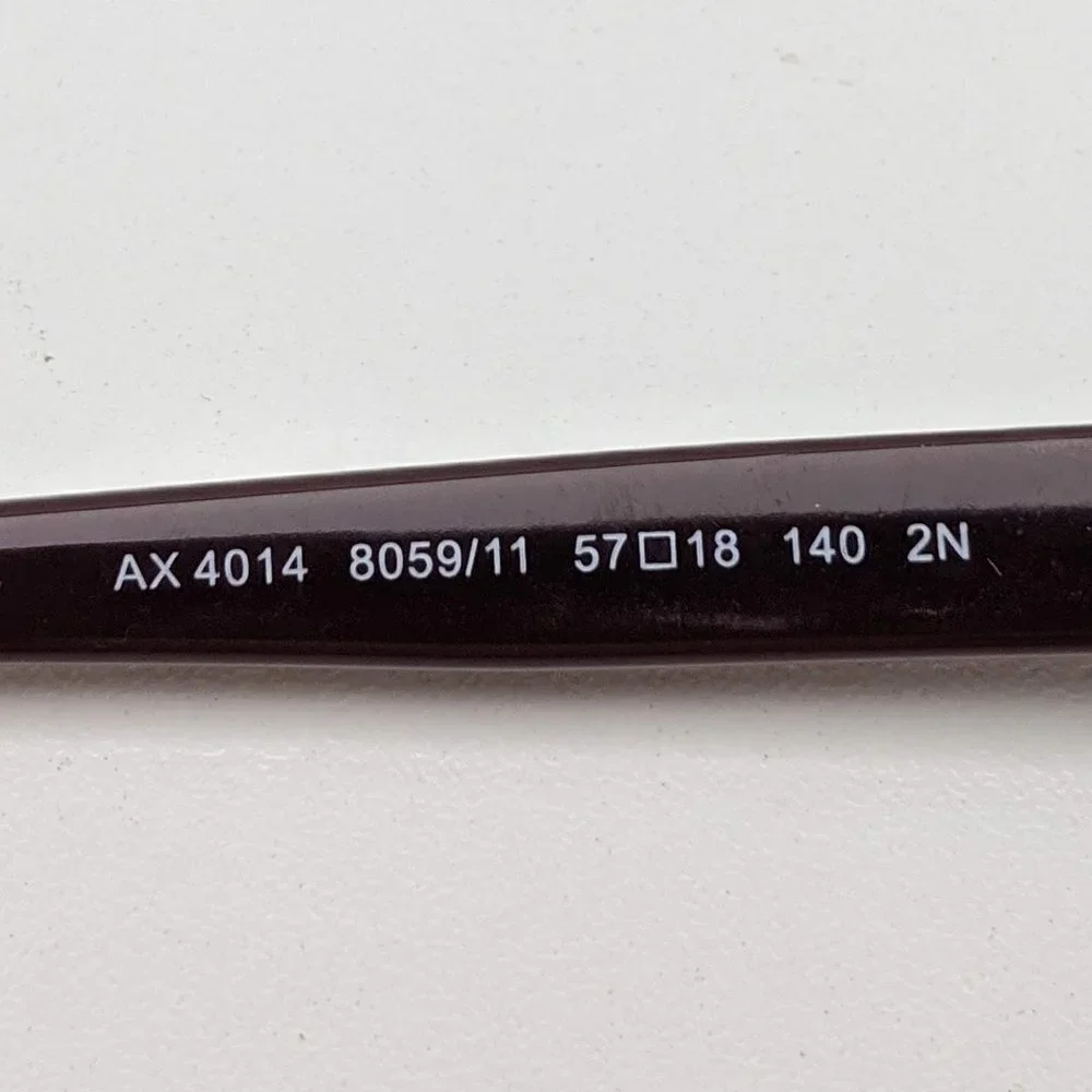 🕶️Armani Exchange AX4014 8059/11 Sunglasses 57/18 140 /ALD618🕶️​